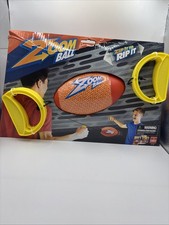 Outdoor Zip Ball Game with 7 Ball & Handles f...