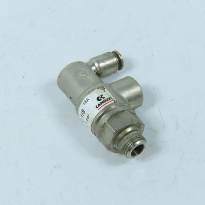 Camozzi VBU 1/8 Unidirectional Blocking Valve 10 bar 1/8'' NPT 5/32'' PTC