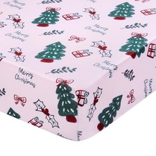UOMNY Crib Sheet, Christmas Sheets Baby Sheet 52x28 Inch, 252