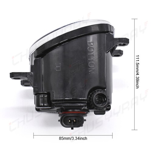 Front Bumper Fog Light Driving Lamps Left & Right For TOYOTA YARIS 2007-2014 - Picture 5 of 22