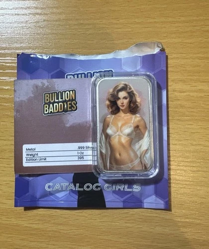 Tiffany Summer 1 Oz 999 Silver Bar - Bullion Baddies Limited Minted - 395 Minted