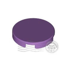 6x LEGO 14769 Tile Round 2x2 Medium Lavender | 6062386, aka 4150 6003077
