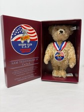 STEIFF CLUB USA 1993/1994 PREMIERE EDITION SAM TEDDY BEAR 28 NIB 420801