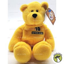 Limited Treasures Pittsburgh Steelers Kordell Stewart Bear Plush