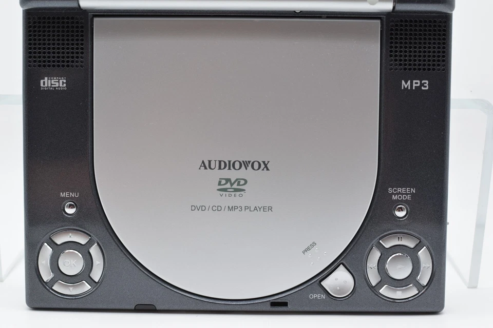 Eddie Bauer Ed. DVD-плеер Audiovox PE702 7 дюймов с чехлом, кабелями, пультом дистанционного управления и многим другим! - Изображение 3 из 4