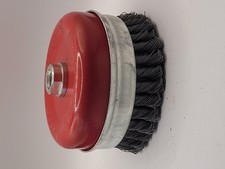Unbranded (Likely OEM or generic) Twisted Knot Wire Cup Brush with Safety Sup...