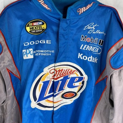 NASCAR Rusty Wallace Miller Light Chase Authentic Jacket 3XL Last