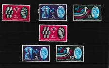 GB 1962 NPY Phosphor and Ord Fine Used Set WS44028