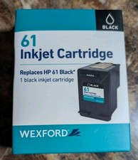 Wexford 61 Black Ink Cartridge CH561WN Replacement for HP 61 DeskJet