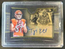 2015 Panini Black Gold Tyler Kroft Gilded RC Auto #/149 Bengals
