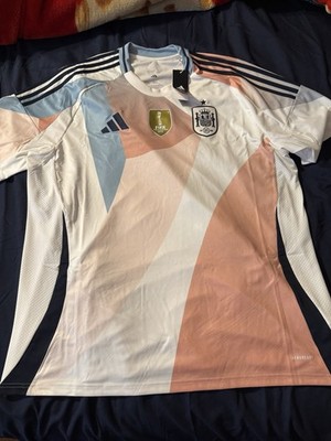 ADIDAS SPAIN Soccer 2025 AWAY JERSEY -  (Men s Size 2XL)