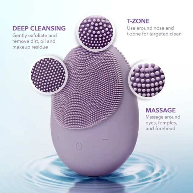 FANCII ISLA Sonic Facial Cleansing Brush (Lavish Lavender)