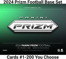 2024 Panini Prizm Football | Base Cards #1-200 Complete Your Set | You Pick