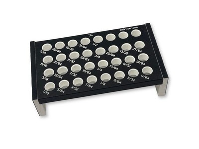 3C 64ths Inch Set Collet Rack, Tray Storage Holder Stand Set, South Bend, #3NMQ3