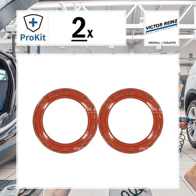 2x ORIGINAL  Victor Reinz Wellendichtring, Nockenwelle für Opel CORSA D CORSA
