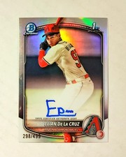 Elian De Bowman Chrome 2025 Refractor /499 Auto