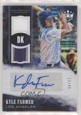 2018 Panini Diamond Kings Holo Silver 23/49 Kyle Farmer #RMS-KF Auto no9