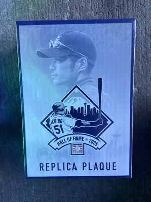 限定2004枚】Ichiro SEATTLE MARINERS 記念プレート 限定2004枚