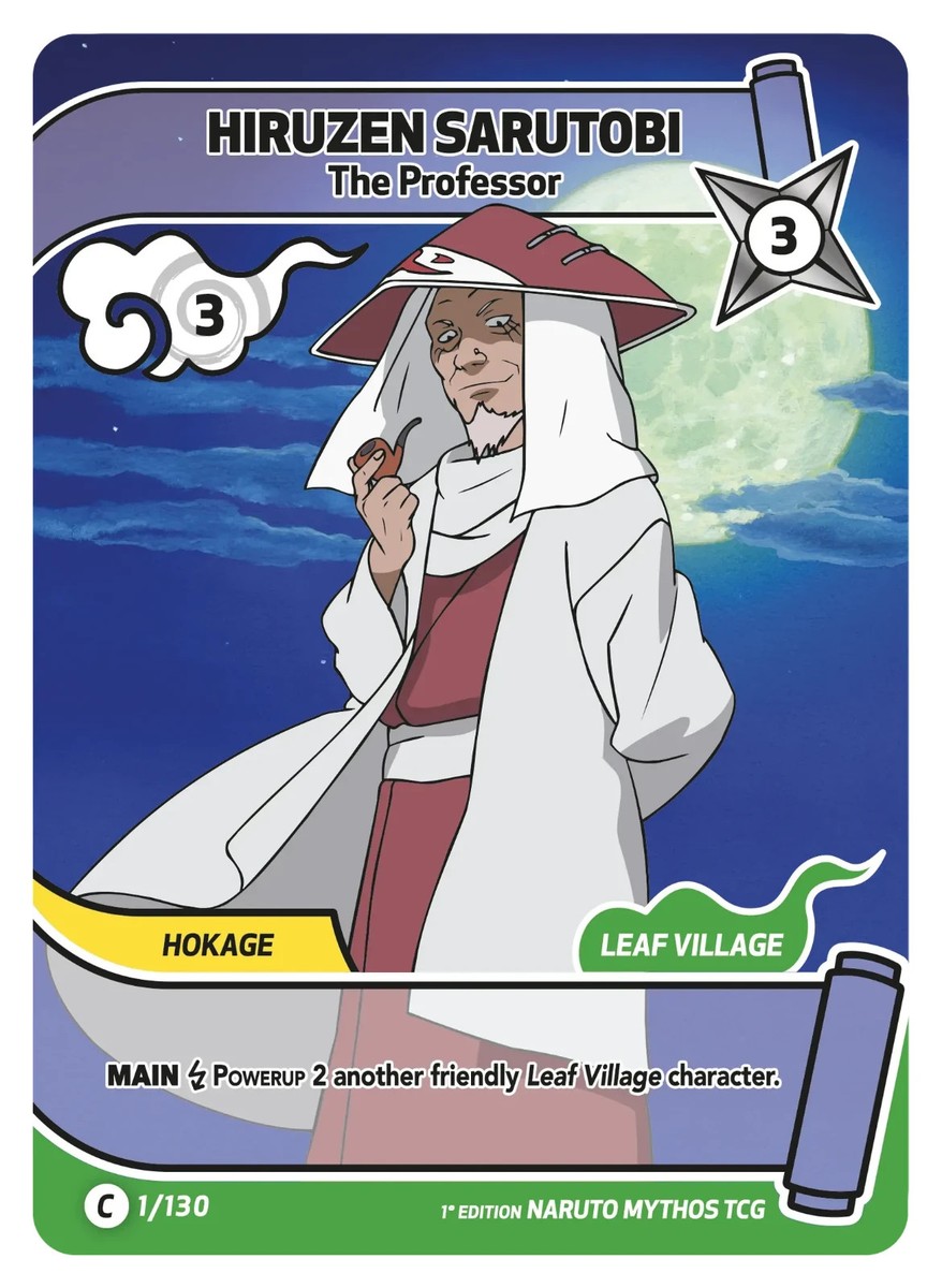 Naruto Mythos PICK YOUR CARD Singles | NM Near Mint | KONOHA SHIDO