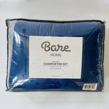 Bare Home Comforter Set Twin/Twin Xl Blue Down Alternative