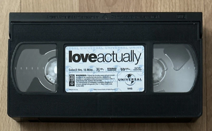 Love Actually VHS Hugh Grant Liam Neeson Colin Firth Emma Thompson Alan Rickman - Image 3 of 4