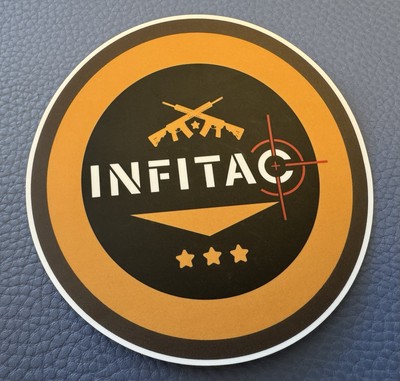 INFITAC THERMAL SIGHTS OPTICS Tactical BIG Sticker Shot Show 2025 HANDGUN RIFLE