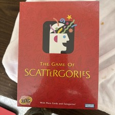The Game of Scattergories NEW Milton Bradley Board Game SEALED Vintage 2003 VTG