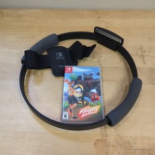 Nintendo Switch Ring Fit Adventure Game with Ring-Con Leg Strap