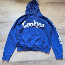Cookies Clothing Smart Blanks Royal Blue/White Hoodie Sz M