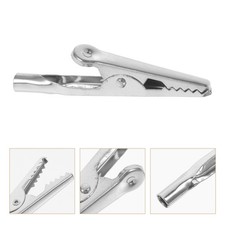 50 Pcs Battery Clamps Clips Electrical Test Leads 2 Inch 10 Amp