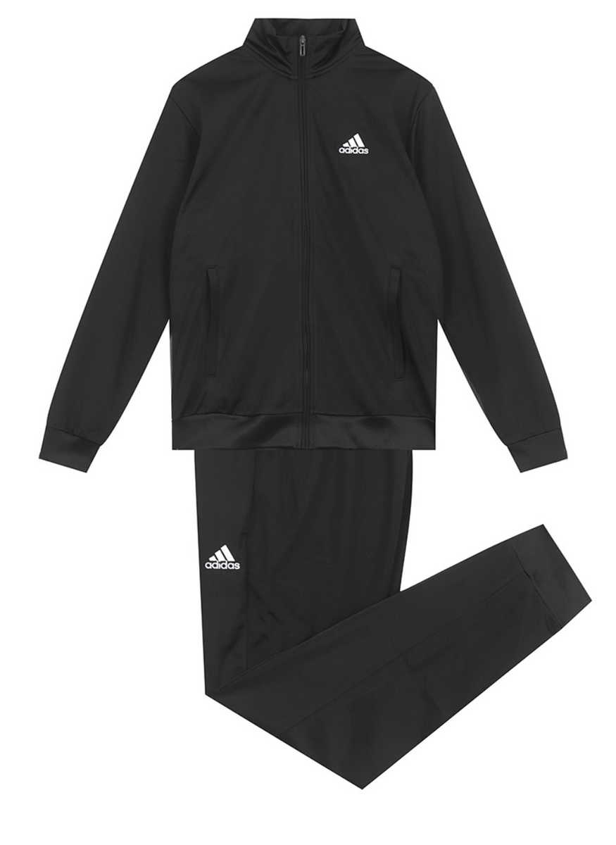 adidas linear logo tricot tracksuit Men's Jacket Pants Set