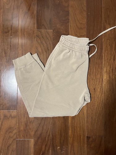 Nike Club Fleece Jogger Sweatpants Size Medium - Tan - GUC
