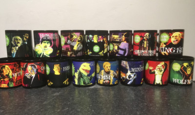 AURORA MODEL KITS UNIVERSAL MONSTERS mug 25 designs Custom made brand new
