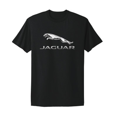 Jaguar Car Company Logo Men's Black T-shirt Size S-3XL