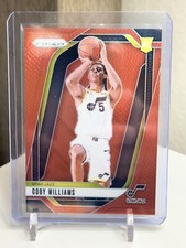 2024-25 Panini Prizm  #232 CODY WILLIAMS Basketball Prizm RC #'d 220/225