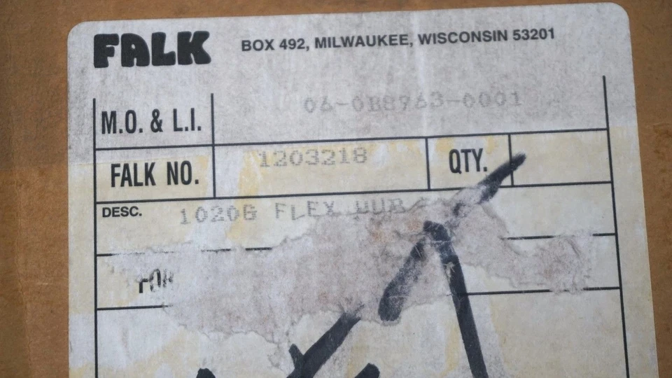 NUEVO BUJE FLEX FALK 1203218 1020G  Foto 2 de 3