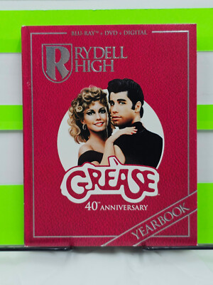 GREASE RYDELL HIGH 40TH ANNIVERSARY YEARBOOK EDITION BLU RAY