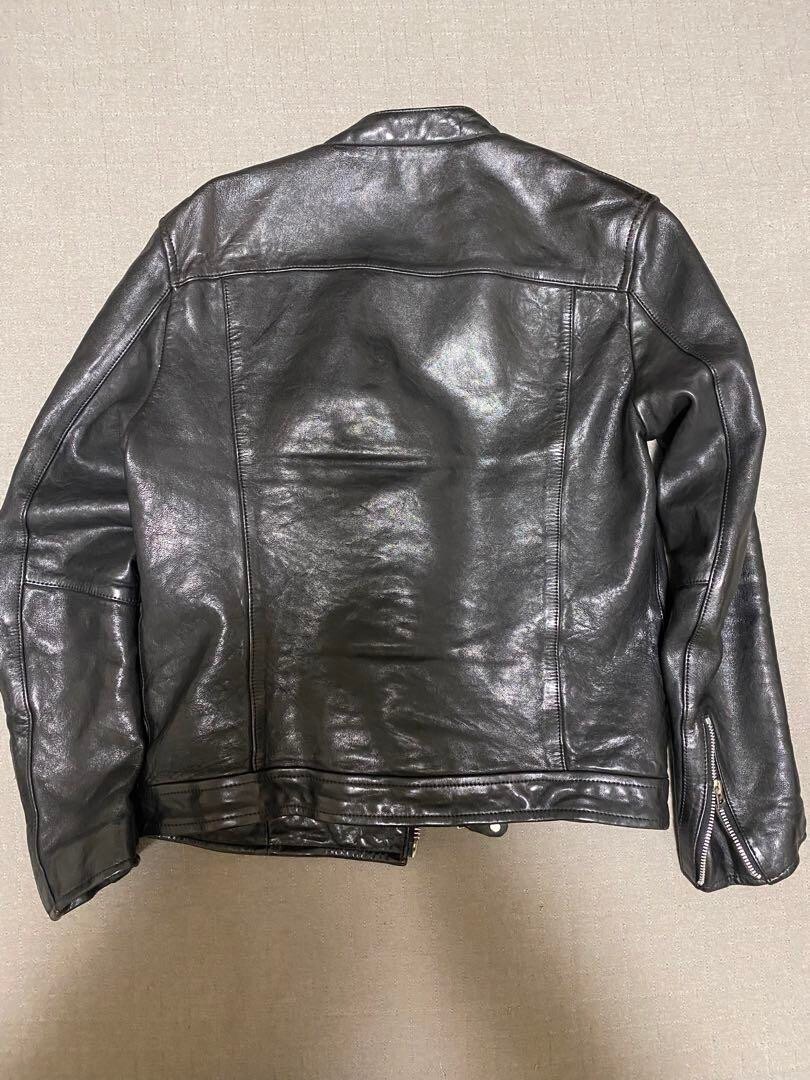 Schott Attachment Lamb Leather Single Riders Jack… - image 2