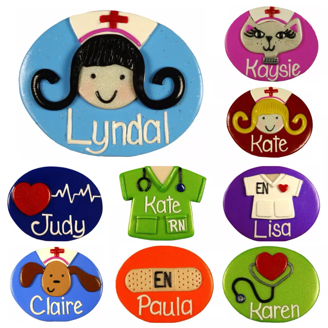 Nurse cheap name badge