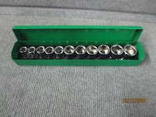 11pc Metric 3/8 dr Socket Set 6pt New
