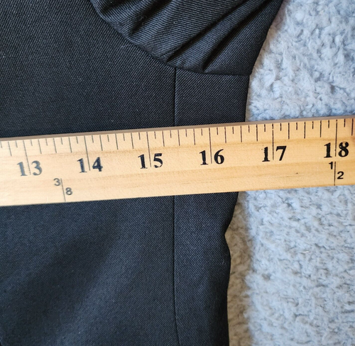 Lauren Ralph Lauren Black 2 Button Sport Coat Jacket Blazer Youth Size 14 R - Picture 7 of 14