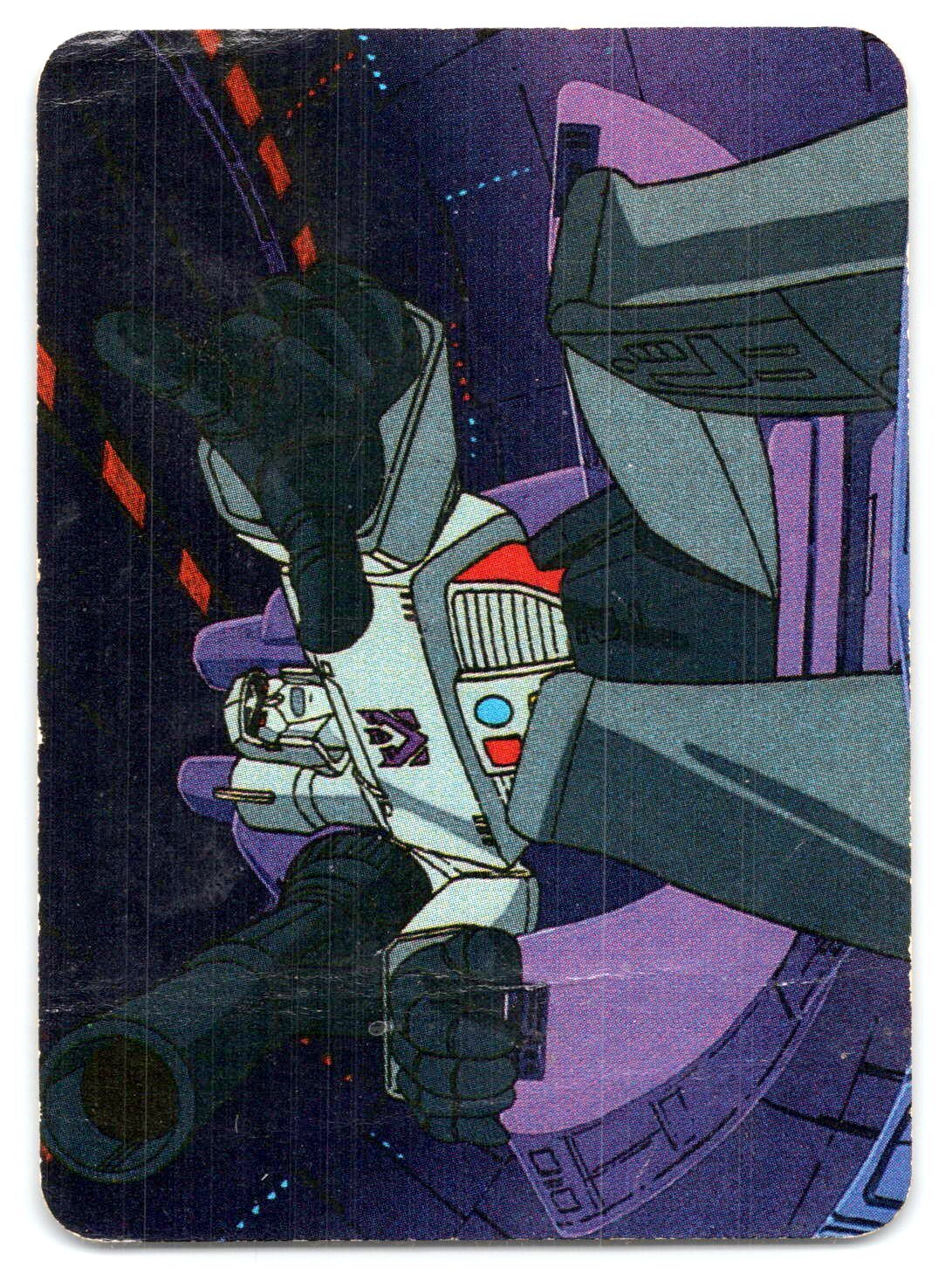 1985 Hasbro Transformers #52 Megatron in Command CREASE