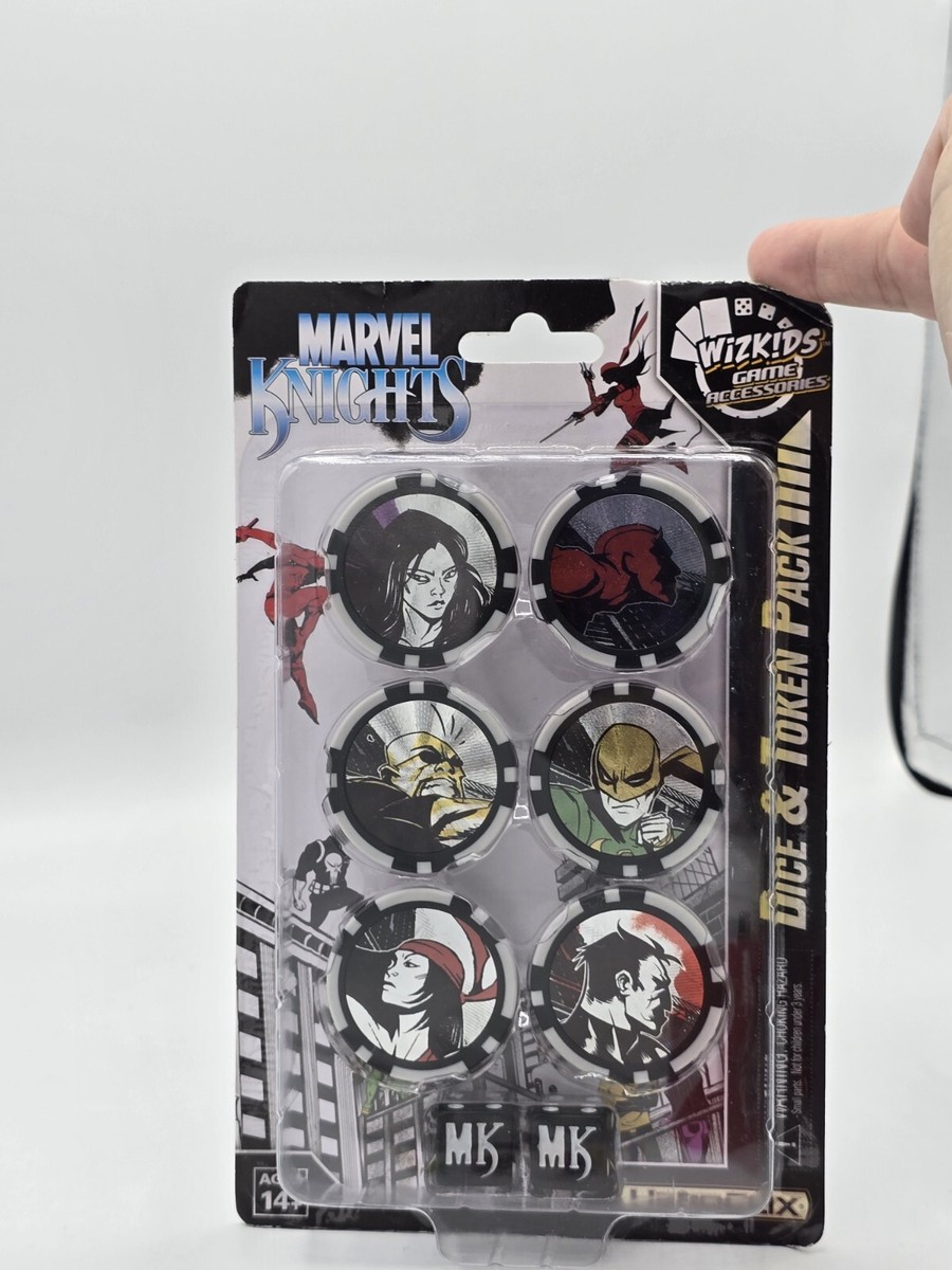 Marvel Heroclix MArvel Knights Avengers/Defenders War Dice/Token
