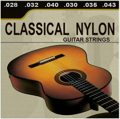 Classical Guitar 6 Strings Nylon Normal Tension Gauge for Classic Guitar GF80310
