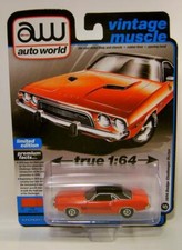 1974 '74 DODGE CHALLENGER RALLYE RED VB R4 MODERN MUSCLE AUTO WORLD 2022