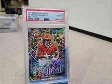2023 Donruss Optic Mythical Roschon Johnson PSA 10 RC