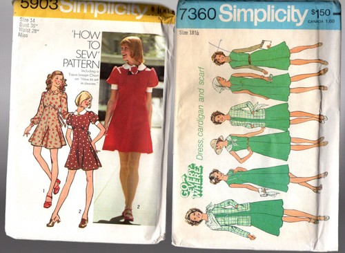 OFFERTA: Modelli Vintage: Set di 10 ABITI E TOP DA DONNA #35 - Foto 4 di 6