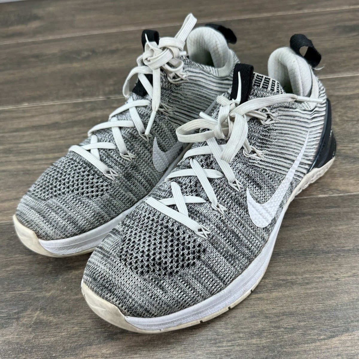 Nike Shoes Womens Metcon DSX Flyknit Oreo Athletic Running 924595-100