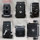 Camera Replacement Skin Leather w/VIDEO i nstruction 【Mamiya C330】 From Japan