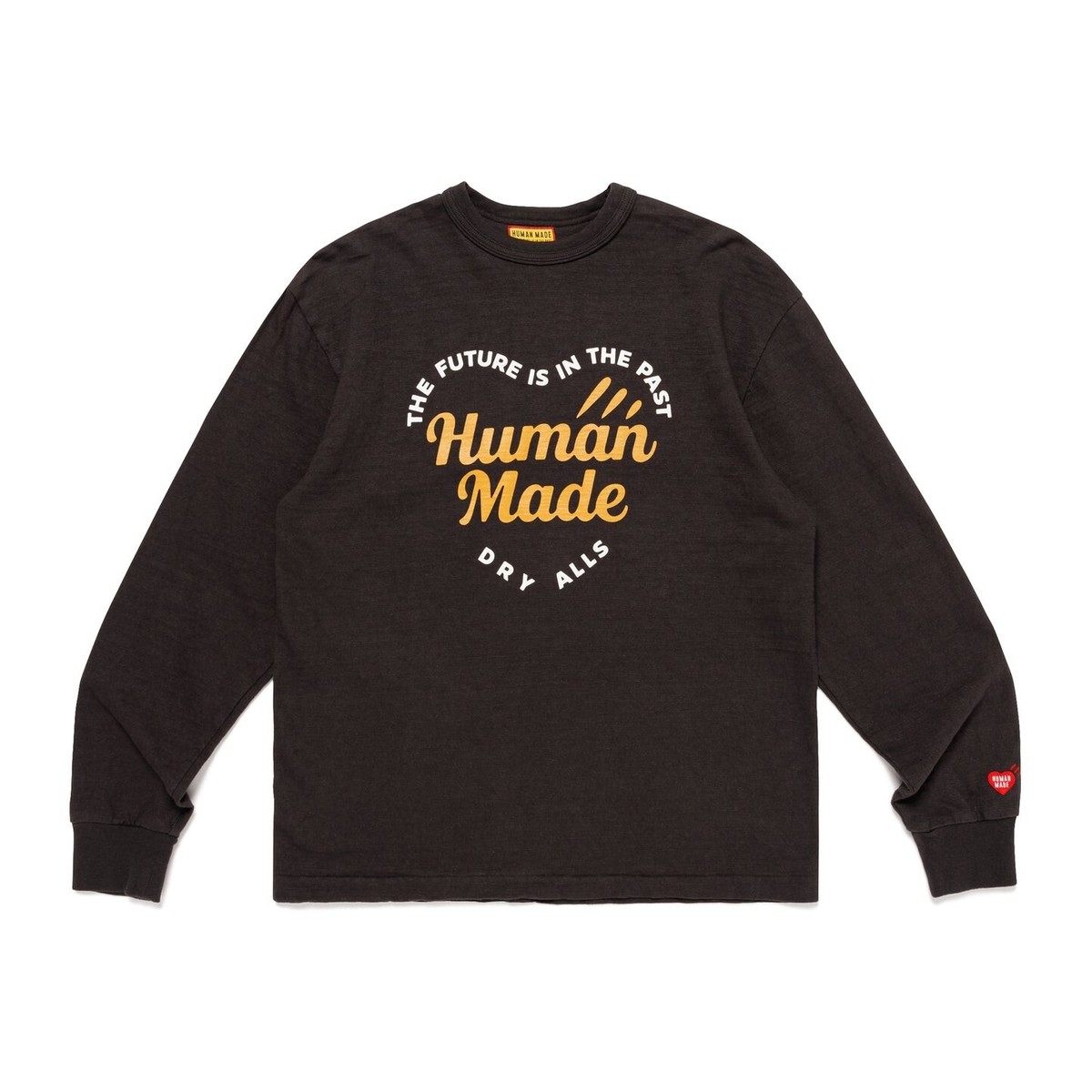 HUMAN MADE Graphic L/S T-Shirt White Black 2colors | eBay